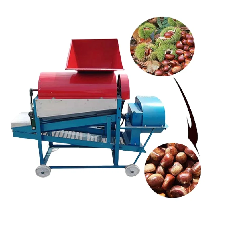 Energy Saving Raw Chestnut Snacks Shelling Machine Outer Shell Removing Peel Husk Outer Stripper Engine Motor Core
Energy Saving Raw Chestnut Snacks Shelling Machine Outer Shell Removing Peel Husk Outer Stripper Engine Motor Core