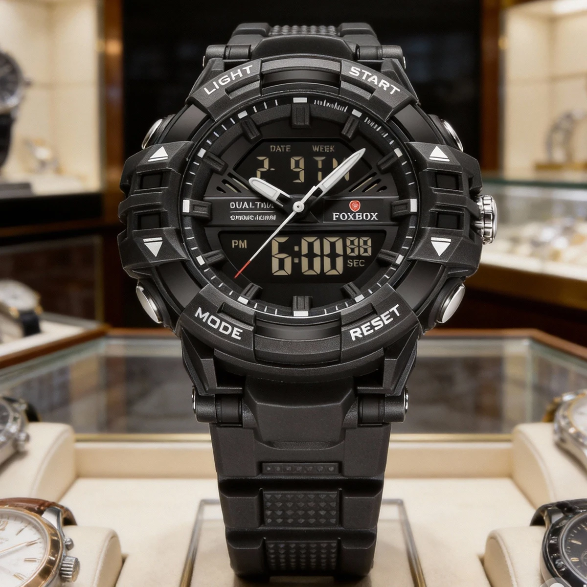 LIGE Fashion Trend Men's Watches Top Brand Original Electronic Wristwatch 50m Waterproof Backlight Double Display Watch for Man
LIGE Fashion Trend Men's Watches Top Brand Original Electronic Wristwatch 50m Waterproof Backlight Double Display Watch for Man