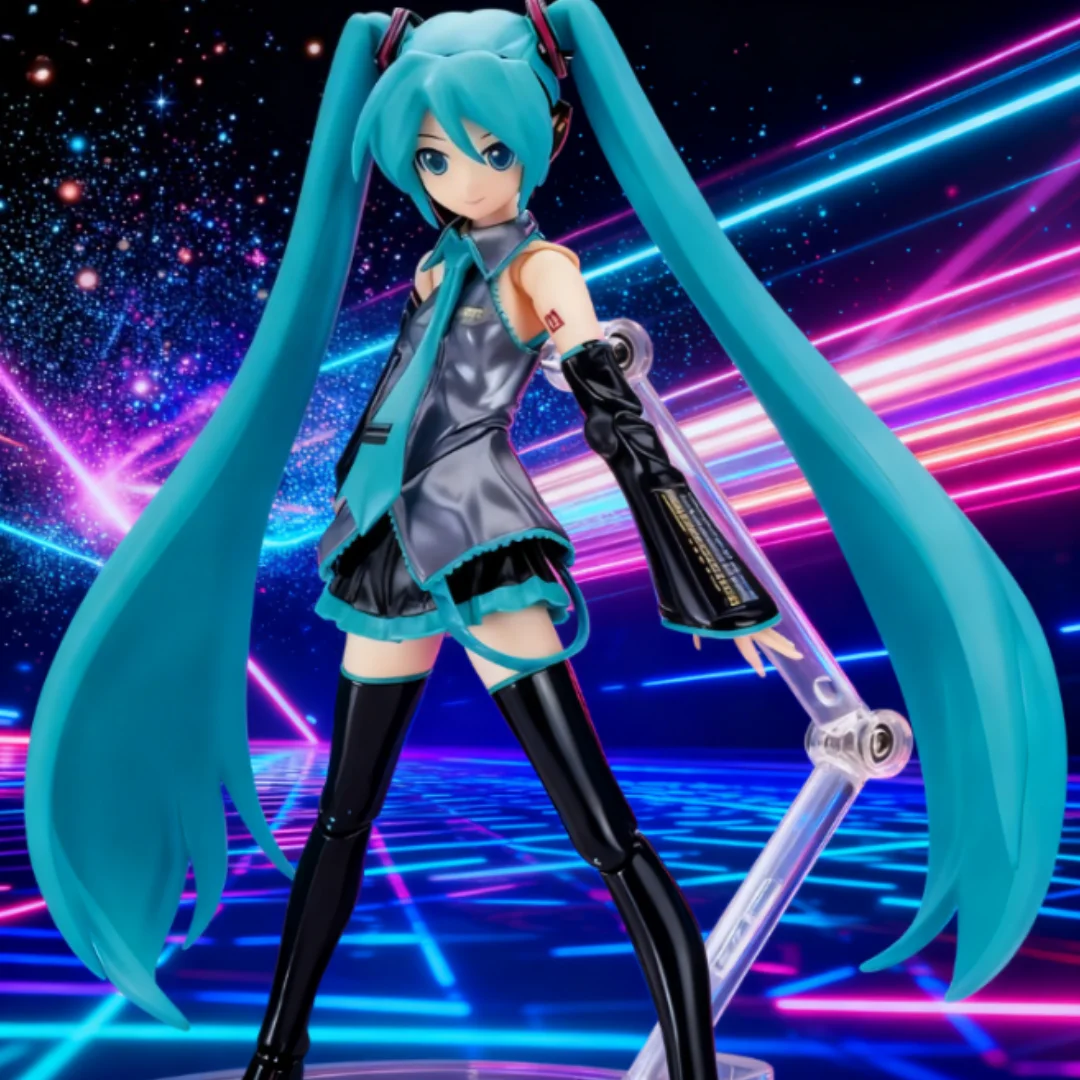 1pc Hatsune Miku Series Anime 15cm Figure Figma 014 Virtual Singer Shake Scallions Beautiful Girl Miku Action Doll Desktop Gift
1pc Hatsune Miku Series Anime 15cm Figure Figma 014 Virtual Singer Shake Scallions Beautiful Girl Miku Action Doll Desktop Gift