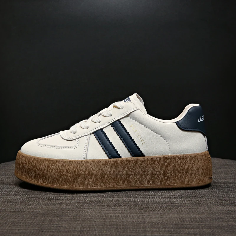 2025 New Women Casual Walking Shoes Summer Flat Lace Up Leather High Quality Sneakers Fashion Flat-Bottomed Female Gump Sneakers
2025 New Women Casual Walking Shoes Summer Flat Lace Up Leather High Quality Sneakers Fashion Flat-Bottomed Female Gump Sneakers