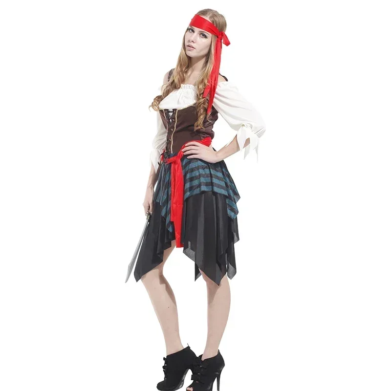 Halloween Sexy Pirate Women Adult Carnival Cosplay Costume
Halloween Sexy Pirate Women Adult Carnival Cosplay Costume