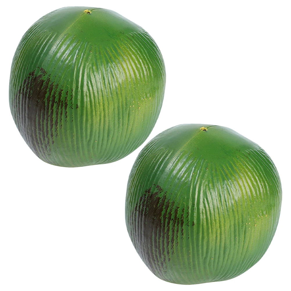 2 Pcs Simulated Coconut Decoration Realistic Fruit Model Party Props Craft Photo Adornment Artificial Scene
2 Pcs Simulated Coconut Decoration Realistic Fruit Model Party Props Craft Photo Adornment Artificial Scene