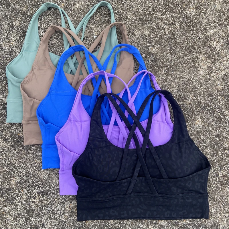 Sports Bra Top Cross Straps Gym Workout Top Yoga Vest Women High Impact Fitness Bralette Push Up Running Tight Padded Underwear
Sports Bra Top Cross Straps Gym Workout Top Yoga Vest Women High Impact Fitness Bralette Push Up Running Tight Padded Underwear