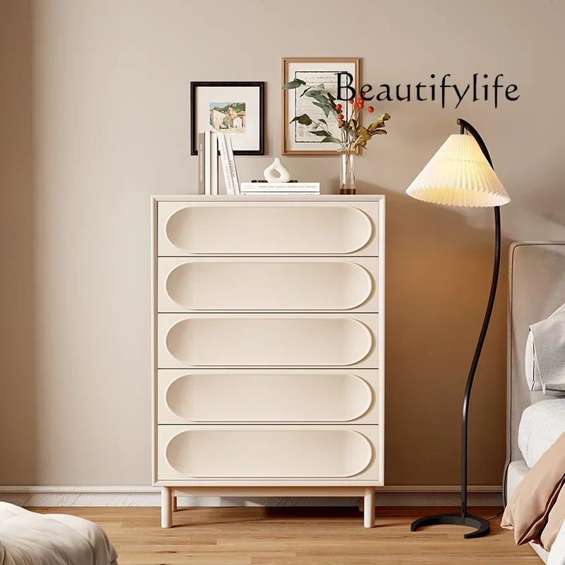 X French Cream Style Chest of Drawers Household Solid Wood Home Entrance Cabinet
X French Cream Style Chest of Drawers Household Solid Wood Home Entrance Cabinet