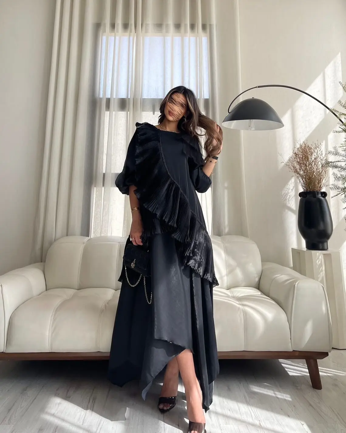 Customized Classic Exquisite Organza Pleat Beading Rhinestone Bow Asymmetrical Scoop Neck Hi-Lo Dresses Bespoke Occasion Dresses
Customized Classic Exquisite Organza Pleat Beading Rhinestone Bow Asymmetrical Scoop Neck Hi-Lo Dresses Bespoke Occasion Dresses