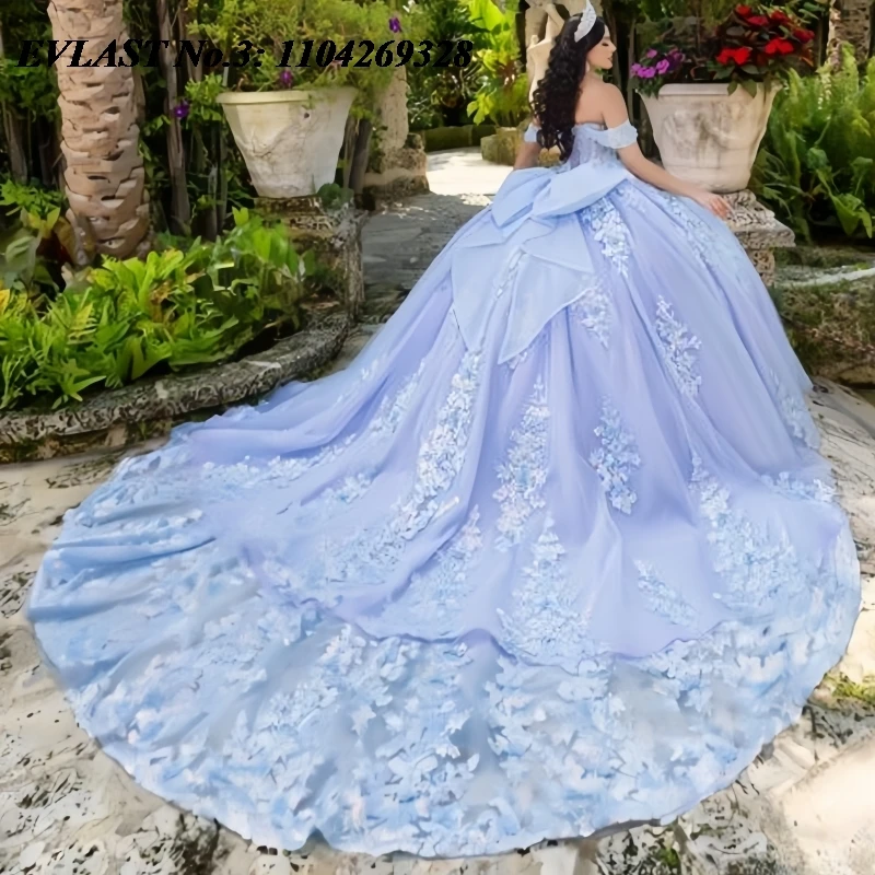 EVLAST блестящее сиреневое платье Quinceanera по индивидуальному заказу, бальное платье с кружевной аппликацией и бантом из бисера, корсет Sweet 16, Vestidos De 15 Anos E3Q682
EVLAST блестящее сиреневое платье Quinceanera по индивидуальному заказу, бальное платье с кружевной аппликацией и бантом из бисера, корсет Sweet 16, Vestidos De 15 Anos E3Q682
