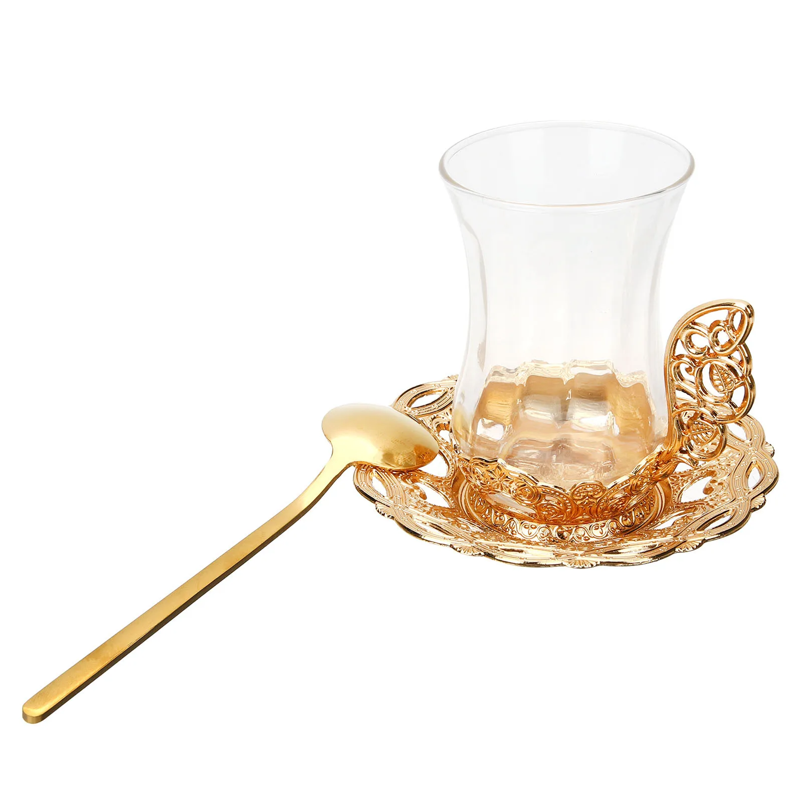 1Set Retro Coffee Cup Set Glass Premium Material Elegant Design Multi-Use for Home Office Cafe Tea Coffee Drinkware with Saucer
1Set Retro Coffee Cup Set Glass Premium Material Elegant Design Multi-Use for Home Office Cafe Tea Coffee Drinkware with Saucer