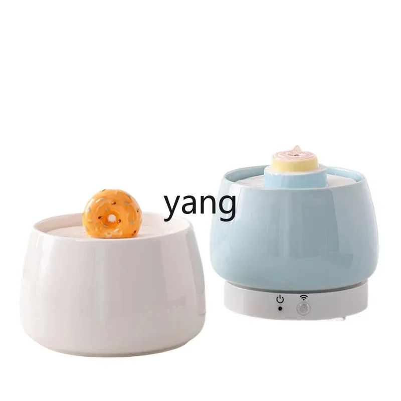 LH cat water dispenser ceramic automatic circulation flowing water unplugged intelligent induction dog water dispenser
LH cat water dispenser ceramic automatic circulation flowing water unplugged intelligent induction dog water dispenser