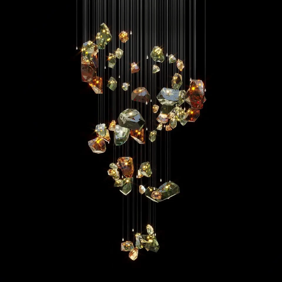 Customer Luxury Crystal Pendant Light Creative Project Glass Rock Chandelier Light for Stairs Living Room
Customer Luxury Crystal Pendant Light Creative Project Glass Rock Chandelier Light for Stairs Living Room