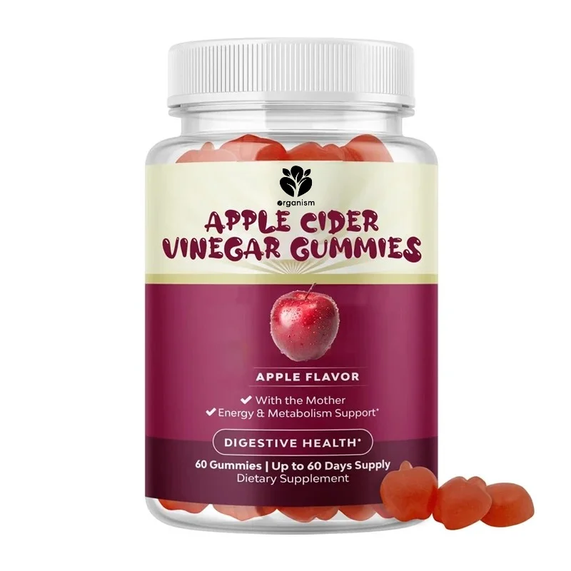Apple cider vinegar gummies - Clean ACV gummies for intestinal health, metabolism, and energy support -60 gummies
Apple cider vinegar gummies - Clean ACV gummies for intestinal health, metabolism, and energy support -60 gummies