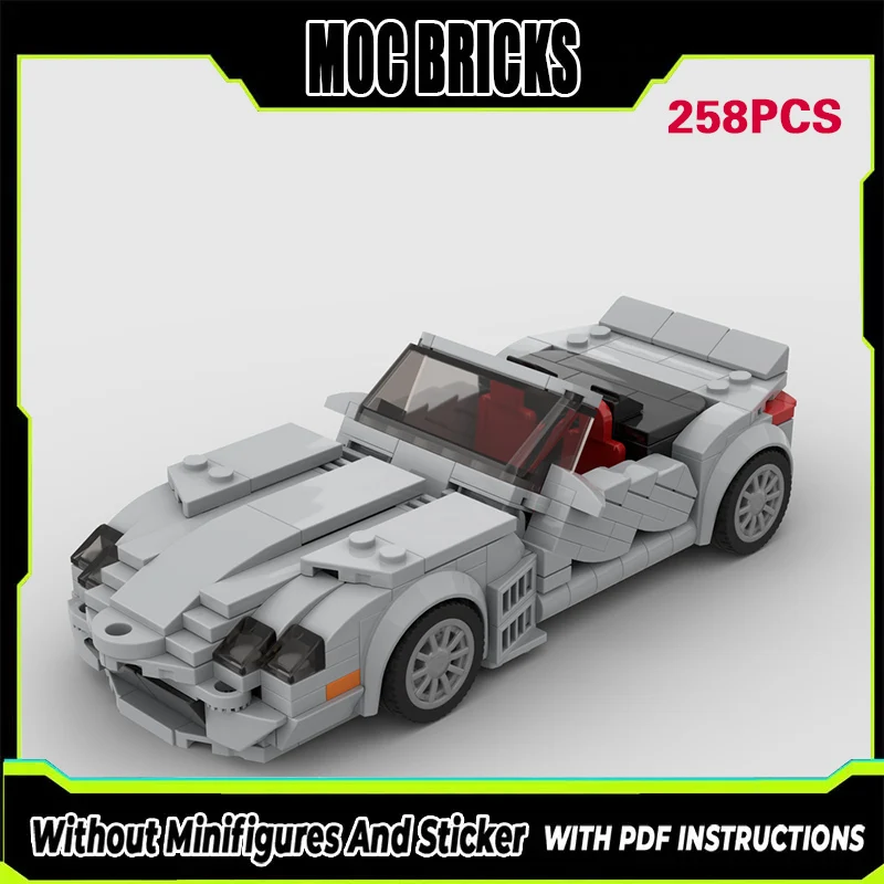 Модель гоночного автомобиля Speed Racing Car MOC, конструктор из строительных блоков, модульная технология, подарки, праздничный набор для сборки, детские игрушки
Модель гоночного автомобиля Speed Racing Car MOC, конструктор из строительных блоков, модульная технология, подарки, праздничный набор для сборки, детские игрушки