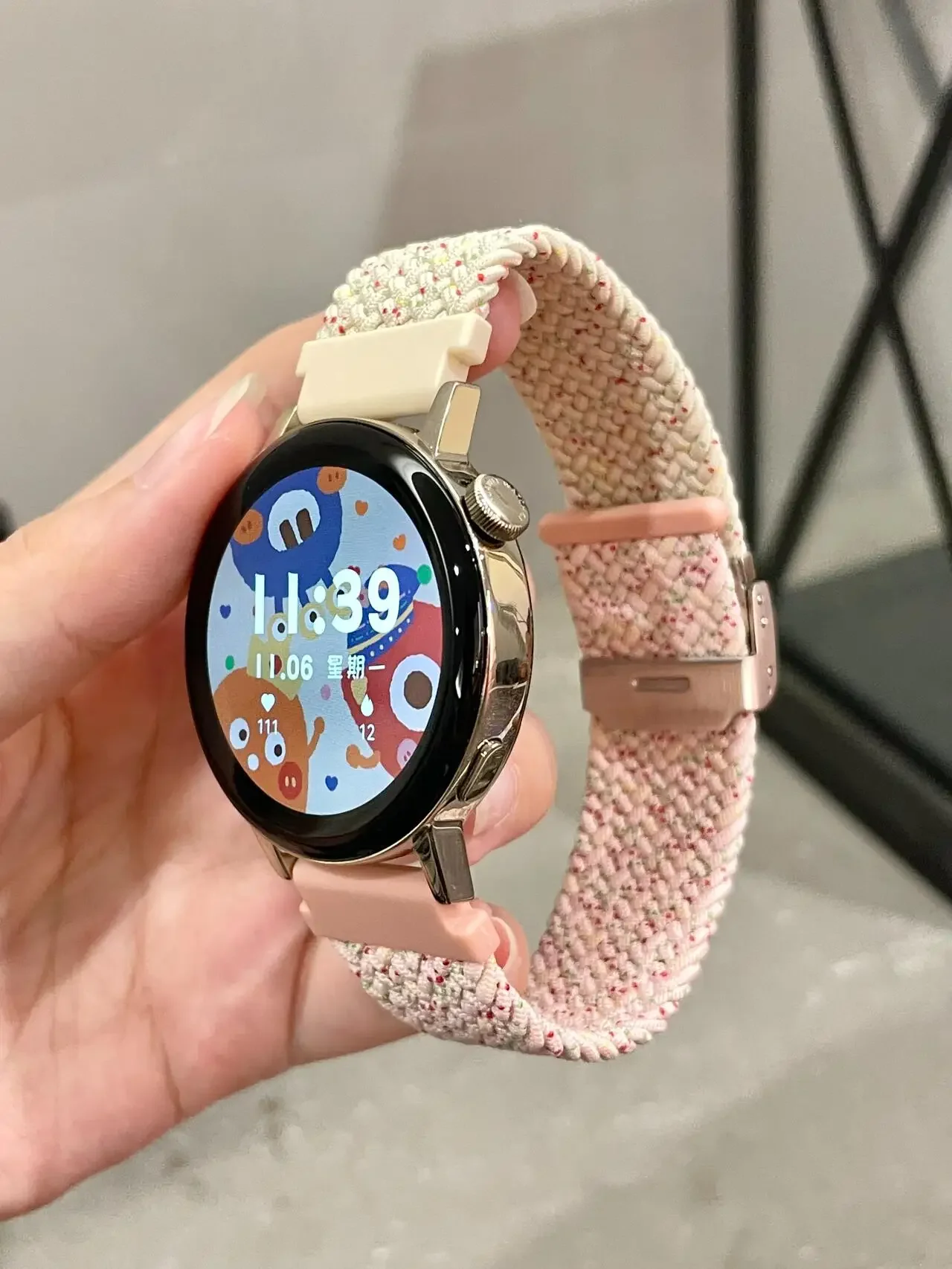 Nice Nylon cartoon strap suitable for Samsung Galaxy Watch 7 FE 5 Pro 4 6 classic 44mm 40mm bracelet correa nylon women
Nice Nylon cartoon strap suitable for Samsung Galaxy Watch 7 FE 5 Pro 4 6 classic 44mm 40mm bracelet correa nylon women