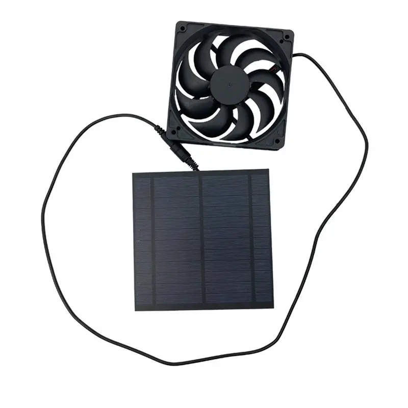 M04K Solar Panel Fan 6V 6W Solar Powered Exhaust Fan Waterproof Mini Ventilator For Dog Chicken House Greenhouse Roof Cooling
M04K Solar Panel Fan 6V 6W Solar Powered Exhaust Fan Waterproof Mini Ventilator For Dog Chicken House Greenhouse Roof Cooling