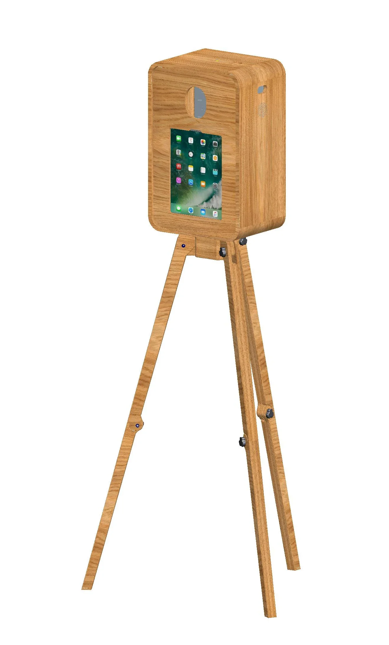 2026 18.5inch Touch Screen Tripod Wooden Photo Booth Flash And Umbrella Selfie Kiosk Shell For Events And Cameras SLRs
2026 18.5inch Touch Screen Tripod Wooden Photo Booth Flash And Umbrella Selfie Kiosk Shell For Events And Cameras SLRs