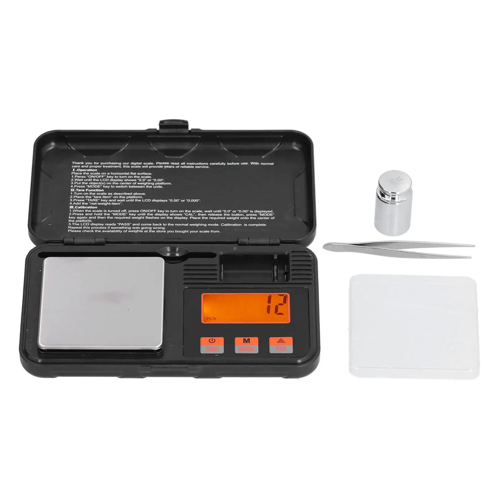 200g Mini Digital Jewelry Scale - 0.01g Silver Scale with LCD Display, 6 Units Modes, Portable Kumpa
200g Mini Digital Jewelry Scale - 0.01g Silver Scale with LCD Display, 6 Units Modes, Portable Kumpa