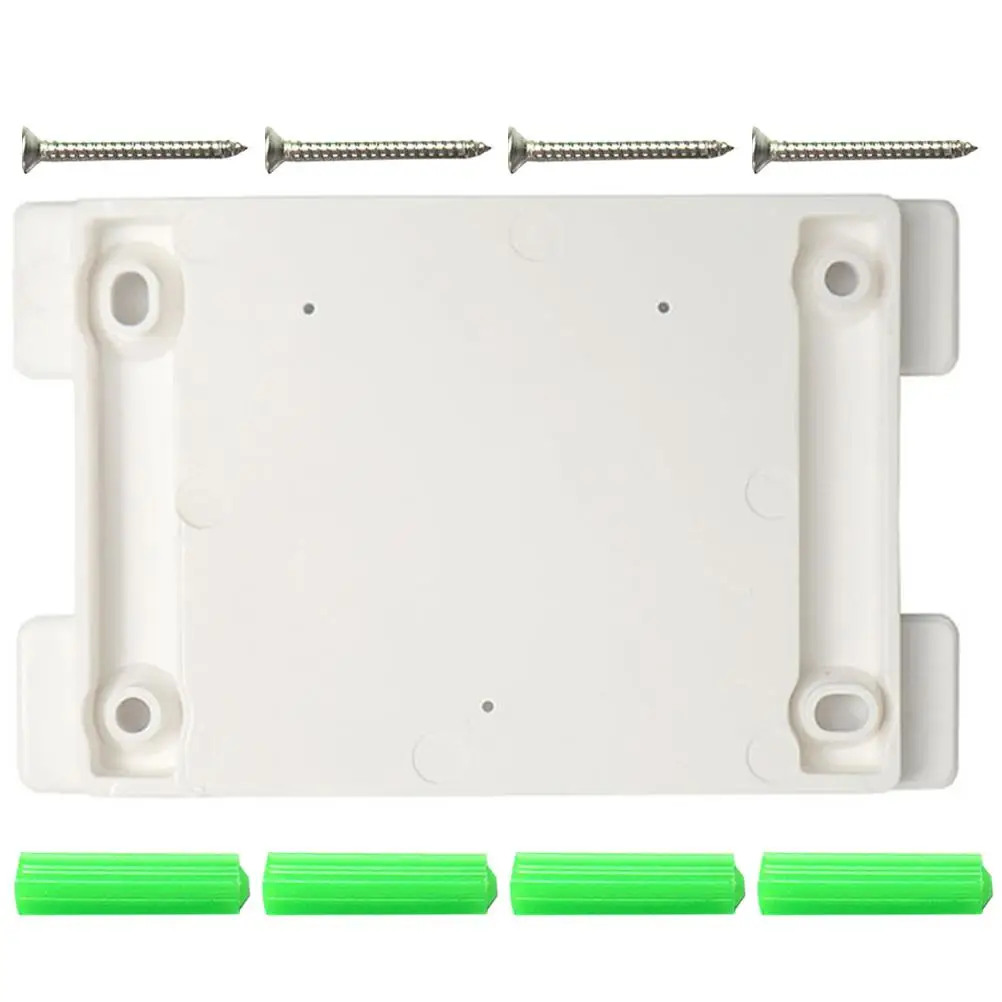 White Screw Wall Mount Board Bracket Lightweight Practical Dvd Vcd Player Fixing Part Installation Accessory Universal
White Screw Wall Mount Board Bracket Lightweight Practical Dvd Vcd Player Fixing Part Installation Accessory Universal
