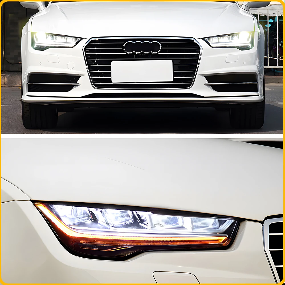 Front Head Lamp Assembly For Audi A7 C7 2011-2018 Upgrade High Quality Car Auto LED Headlight Projector Lens Plug and Play Tool
Front Head Lamp Assembly For Audi A7 C7 2011-2018 Upgrade High Quality Car Auto LED Headlight Projector Lens Plug and Play Tool