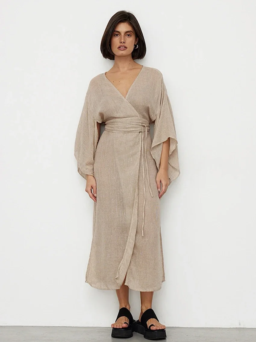 Dress Bathrobe Robe Nightwear Home Lace V-Neck Clothes Up Ankle-Length Long Female Casual Marthaqiqi Nightgowns Sleeve Ladies
Dress Bathrobe Robe Nightwear Home Lace V-Neck Clothes Up Ankle-Length Long Female Casual Marthaqiqi Nightgowns Sleeve Ladies