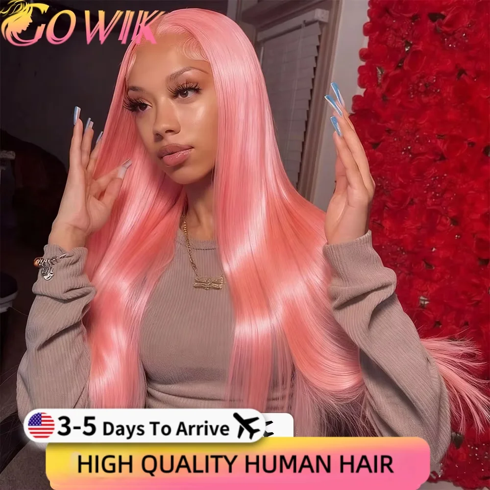 Pink Straight Wigs Human Hair 13x4 Hd Lace Front Wig 180% Density Colored Pre Plucked Brazilian Pink Human Hair Wigs For Women
Pink Straight Wigs Human Hair 13x4 Hd Lace Front Wig 180% Density Colored Pre Plucked Brazilian Pink Human Hair Wigs For Women