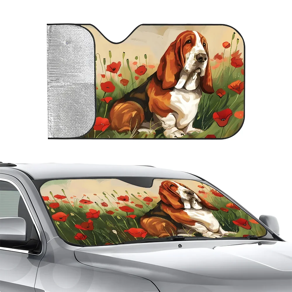 Basset Hound автомобильный SunSha теплоизоляционная алюминиевая пленка лобовое стекло солнцезащитные козырьки УФ-лучи блоки автомобильный солнцезащитный козырек протектор
Basset Hound автомобильный SunSha теплоизоляционная алюминиевая пленка лобовое стекло солнцезащитные козырьки УФ-лучи блоки автомобильный солнцезащитный козырек протектор