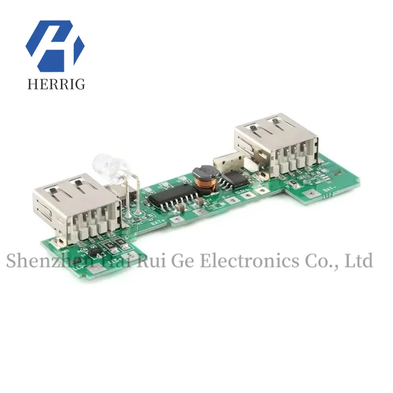 Solar Power Bank Boost Board, Mobile Power Bank Mainboard, Charging and Discharging Simultaneously, 5V2A Output
Solar Power Bank Boost Board, Mobile Power Bank Mainboard, Charging and Discharging Simultaneously, 5V2A Output