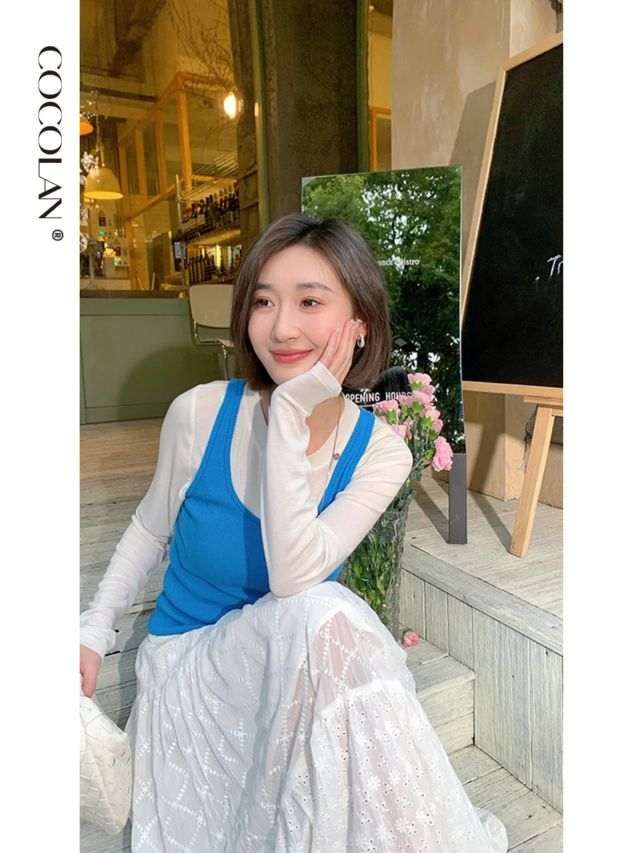 Lcellose Wool Ladies Long Sve T-irt Casual Loose Fit Color round Ne Thin Spring Season Chinese Production
Lcellose Wool Ladies Long Sve T-irt Casual Loose Fit Color round Ne Thin Spring Season Chinese Production