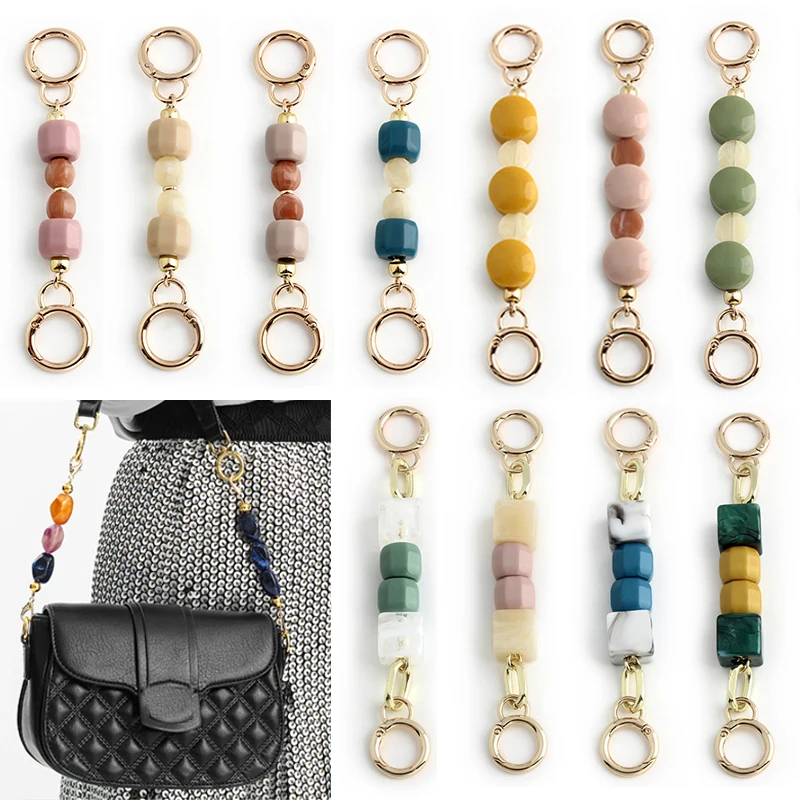 1PC 14/14.5/16.5/17cm Beaded Macaron Color Mobile Phone Strap Bag Removable Short Extension Chain DIY Handicraft Accessories
1PC 14/14.5/16.5/17cm Beaded Macaron Color Mobile Phone Strap Bag Removable Short Extension Chain DIY Handicraft Accessories