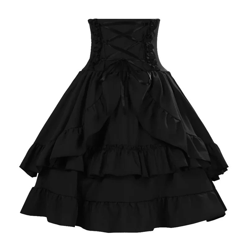 Japanese Classic Lolita Ruffle Tiered Pretty Bow Cosplay Costume Women Medieval Vintage Frill Frock Dress Tutu FD1;6
Japanese Classic Lolita Ruffle Tiered Pretty Bow Cosplay Costume Women Medieval Vintage Frill Frock Dress Tutu FD1;6