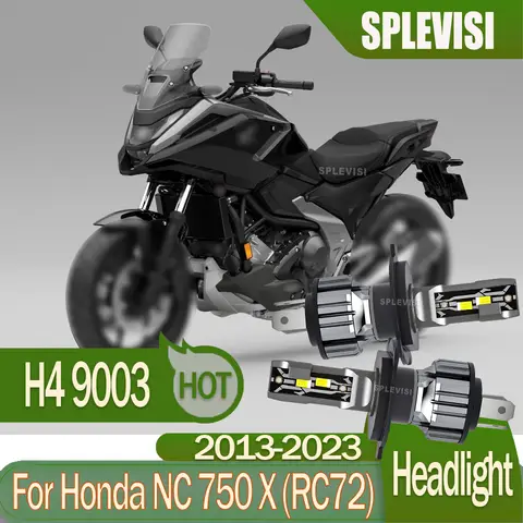 H4 Motorfiets Led Koplamp Snelle En Veilige Installatie Voor Honda NC750 X (RC72) 2013 2014 2015 2016 2017 2018 2019 2020-2023
