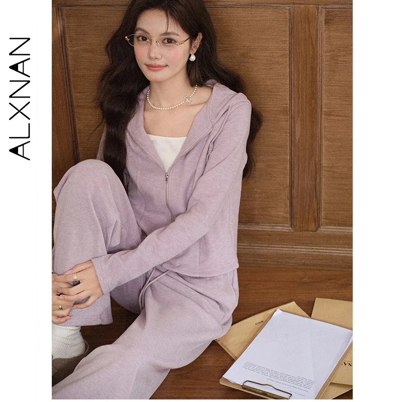 ALXNAN Purple Hooded Sweatshirt Women Casual Zipper Drawstring Design Sweatshirt 2025 Fall Sports Long Sleeve Coats L58702L58702
ALXNAN Purple Hooded Sweatshirt Women Casual Zipper Drawstring Design Sweatshirt 2025 Fall Sports Long Sleeve Coats L58702L58702
