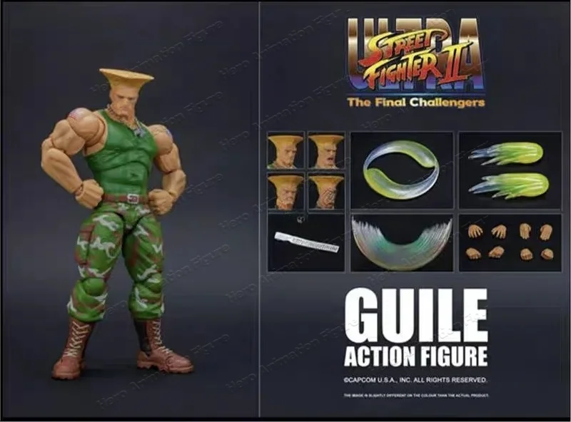 In Stock Storm Toys Street Fighter II Guile Action Figure Model Gift Collection Series
In Stock Storm Toys Street Fighter II Guile Action Figure Model Gift Collection Series