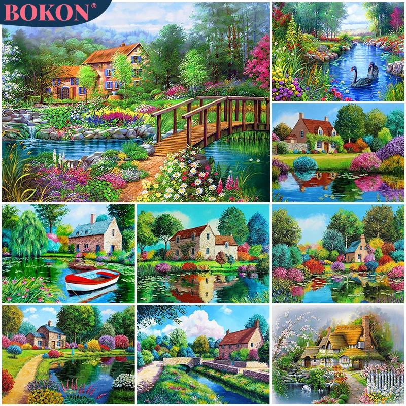 5D Diamond Embroidery Natural Landscape Landscape Painting Diamond Embroidery Town Painting DIY Diamond Mosaic Home Decoration
5D Diamond Embroidery Natural Landscape Landscape Painting Diamond Embroidery Town Painting DIY Diamond Mosaic Home Decoration