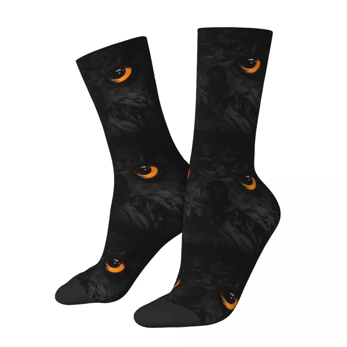 Cool Black Owl Basketball Socks Nature Animal Polyester Middle Tube Socks for Women Men
Cool Black Owl Basketball Socks Nature Animal Polyester Middle Tube Socks for Women Men
