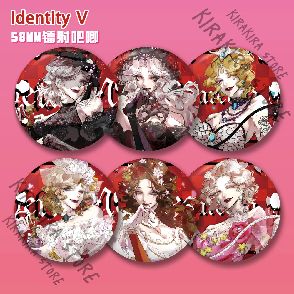 Laser Badge Anime Double Flash Emblem Identity Ⅴ Ada Mesmer Cosplay Breastpin 58mm Brooch Pendants Hanging Drop Otaku Adorn
Laser Badge Anime Double Flash Emblem Identity Ⅴ Ada Mesmer Cosplay Breastpin 58mm Brooch Pendants Hanging Drop Otaku Adorn