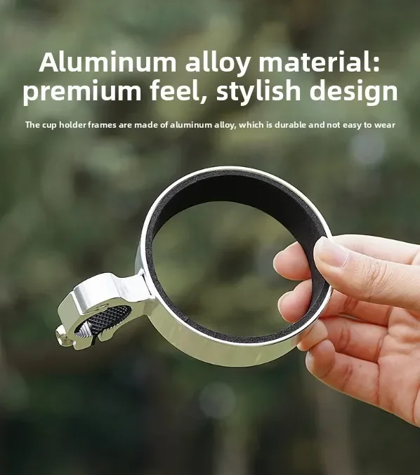2026 New Creative Bicycle Aluminum Alloy Kettle Rack Electric Scooter Milk Tea Rack Road Bike Riding Coffee Cup Bracket
2026 New Creative Bicycle Aluminum Alloy Kettle Rack Electric Scooter Milk Tea Rack Road Bike Riding Coffee Cup Bracket