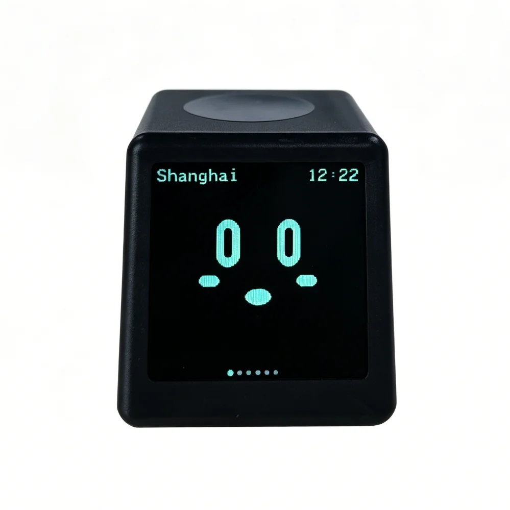 Mini Smart Desk Buddy WiFi Weather Station Cute Pixel Expression Smart Clock Air Quality Monitor Digital Alarm Clock Desktop Dec
Mini Smart Desk Buddy WiFi Weather Station Cute Pixel Expression Smart Clock Air Quality Monitor Digital Alarm Clock Desktop Dec