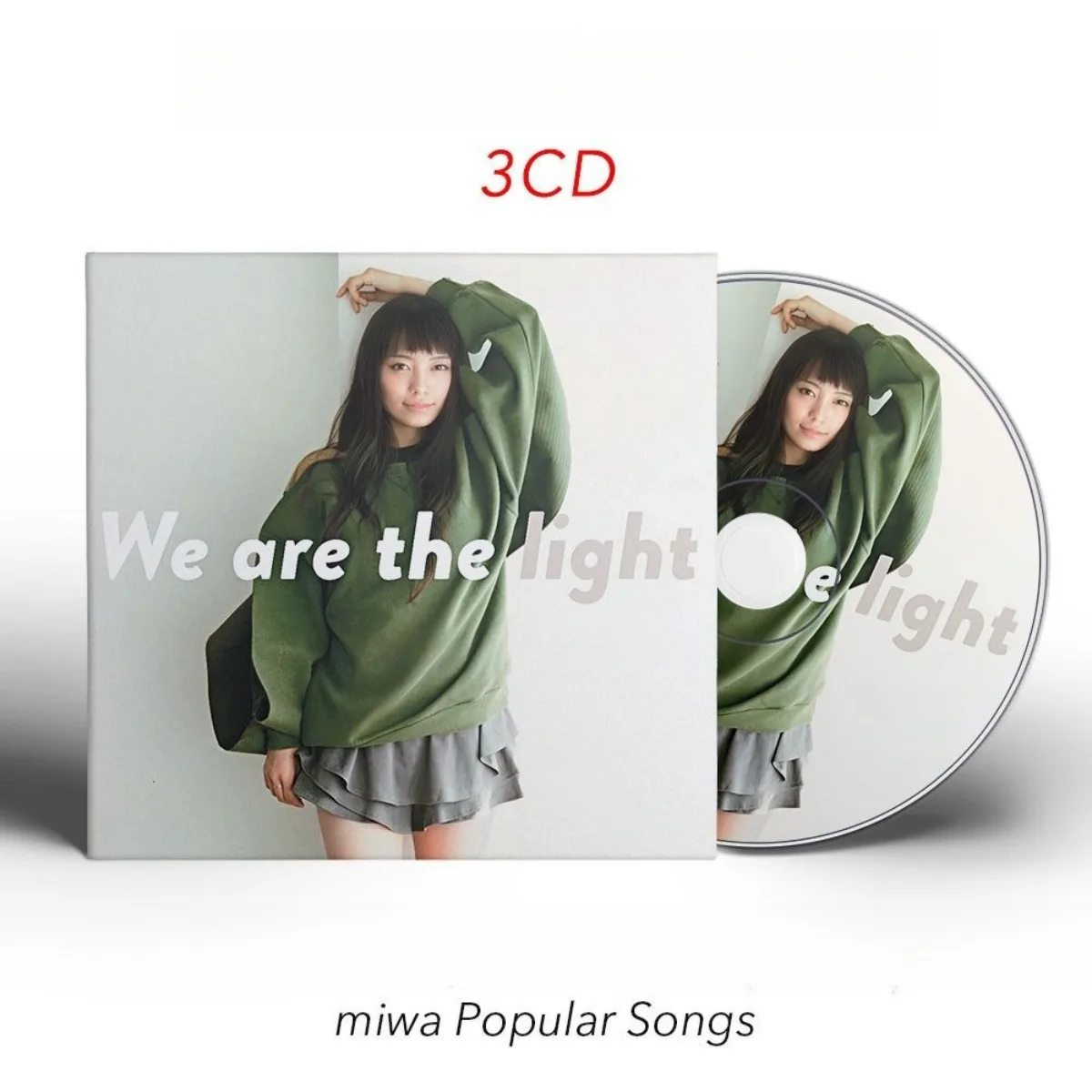 Miwa Popular Songs J-POP Music CD, Iconic Japanese Pop Singer-Songwriter Hits Collection Physical Disc, Only CD
Miwa Popular Songs J-POP Music CD, Iconic Japanese Pop Singer-Songwriter Hits Collection Physical Disc, Only CD