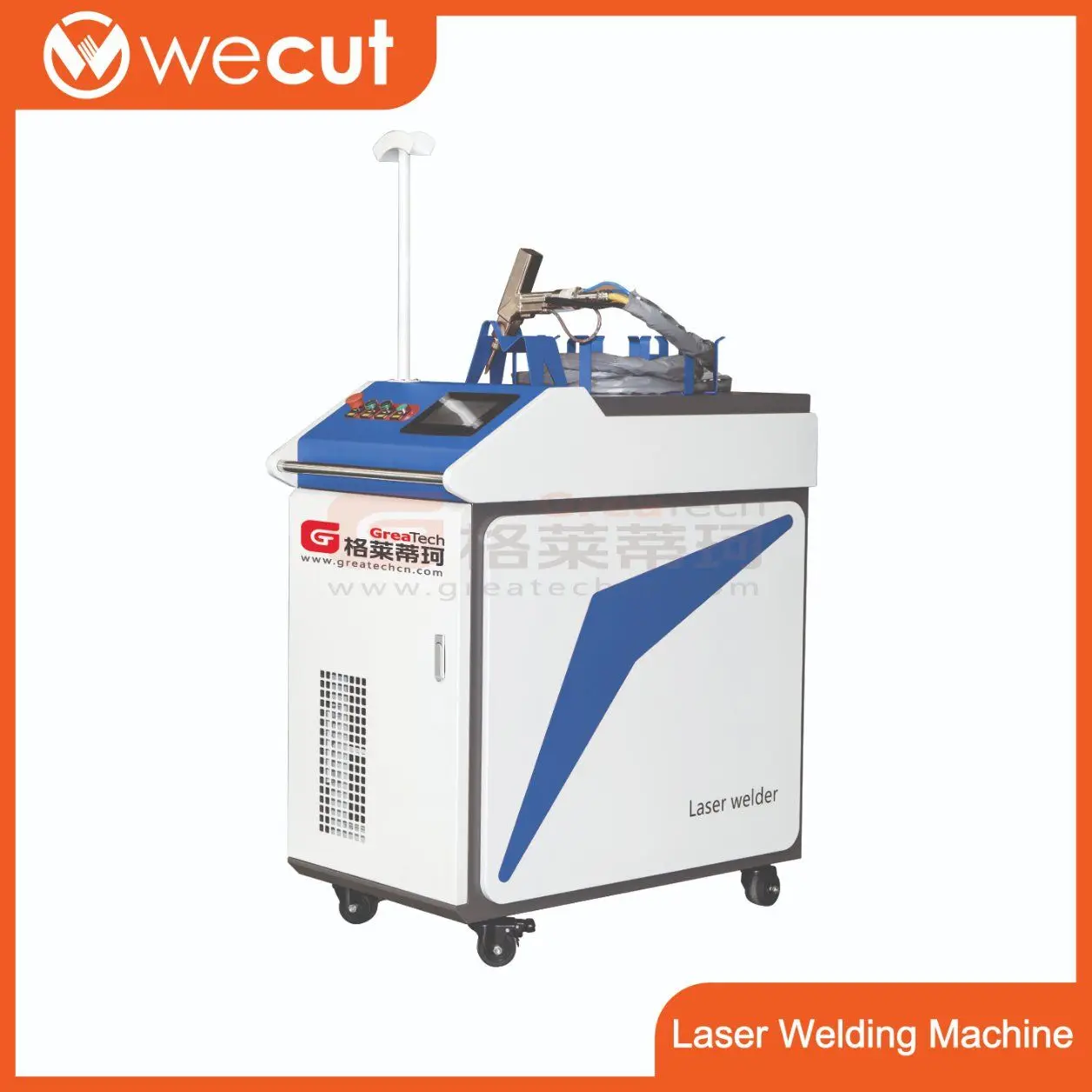 Hand-Held Wobble Fiber Laser Welding Machine