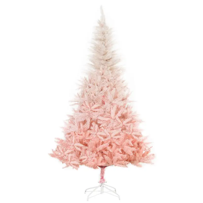 HOMCOM 6ft Unlit Spruce Artificial Christmas Tree with Realistic Branches and 800 Tips, Pink
HOMCOM 6ft Unlit Spruce Artificial Christmas Tree with Realistic Branches and 800 Tips, Pink