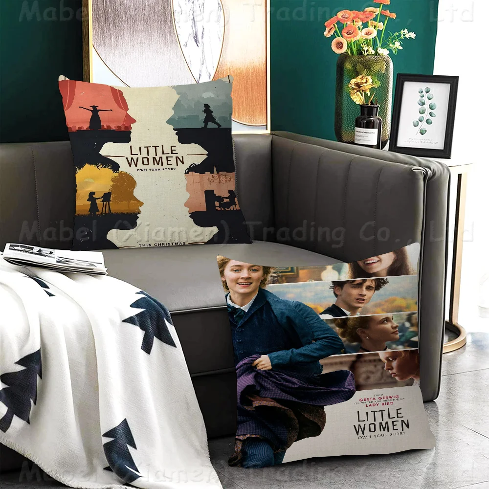 American Movie Little Women Cushion Cover Car Throw Pillow Case For Sofa Car Christmas Gift 40x40cm 45x45cm
American Movie Little Women Cushion Cover Car Throw Pillow Case For Sofa Car Christmas Gift 40x40cm 45x45cm