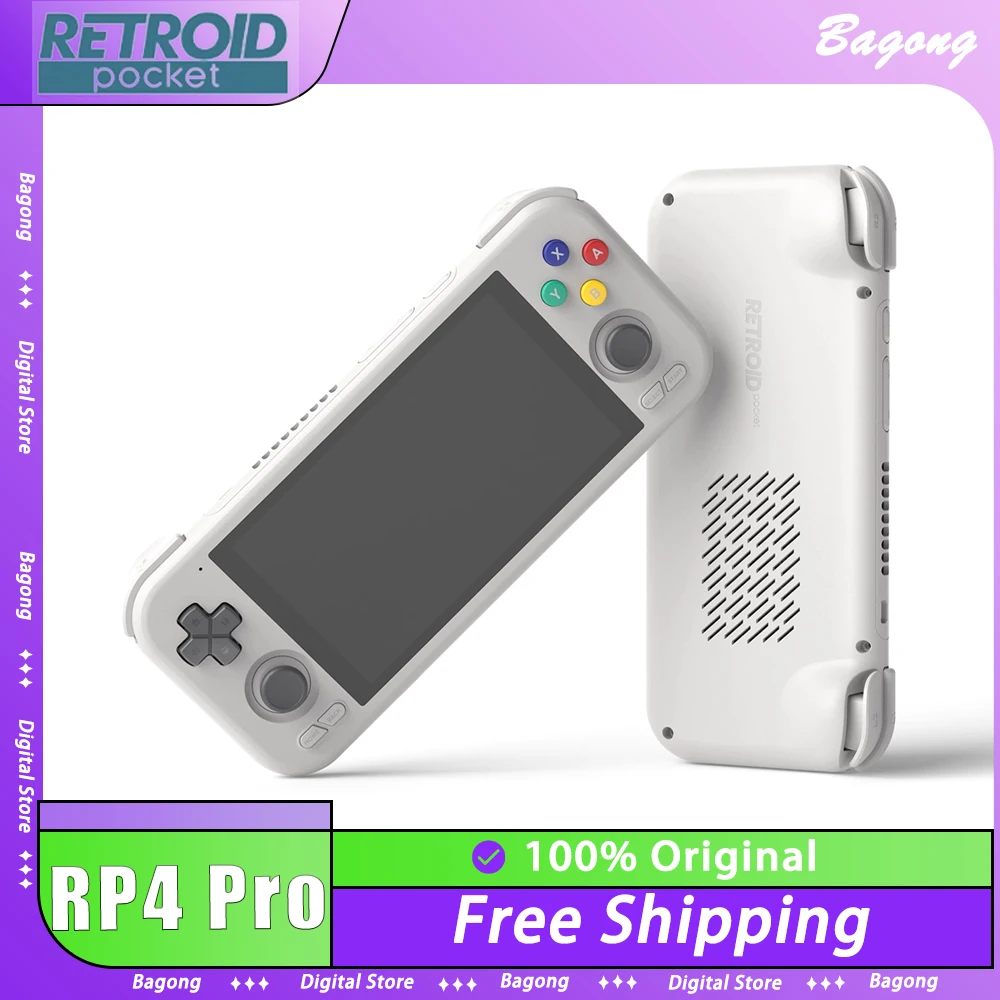 Retroid Pocket 4Pro Handheld Game Console 4.7Inch Touch Screen RAM 8GB WiFi 6.0 Bluetooth 5.2 5000mAh Custom Gamer Gift
Retroid Pocket 4Pro Handheld Game Console 4.7Inch Touch Screen RAM 8GB WiFi 6.0 Bluetooth 5.2 5000mAh Custom Gamer Gift