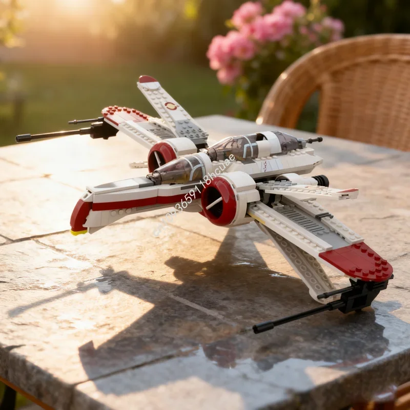 693pcs MOC ARC Starfighter MOD Star Battle Model Building Festival Gift Blocks Construction Toy Creative Brick Birthday
693pcs MOC ARC Starfighter MOD Star Battle Model Building Festival Gift Blocks Construction Toy Creative Brick Birthday