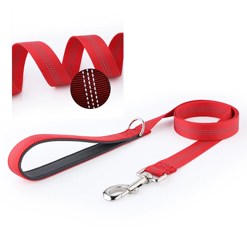 Wear Resistant Solid Nylon Dog Leash Swivel No Tangle Walking Traveling Light Reflective Leash for Large Dogs Поводок Для Собак
Wear Resistant Solid Nylon Dog Leash Swivel No Tangle Walking Traveling Light Reflective Leash for Large Dogs Поводок Для Собак