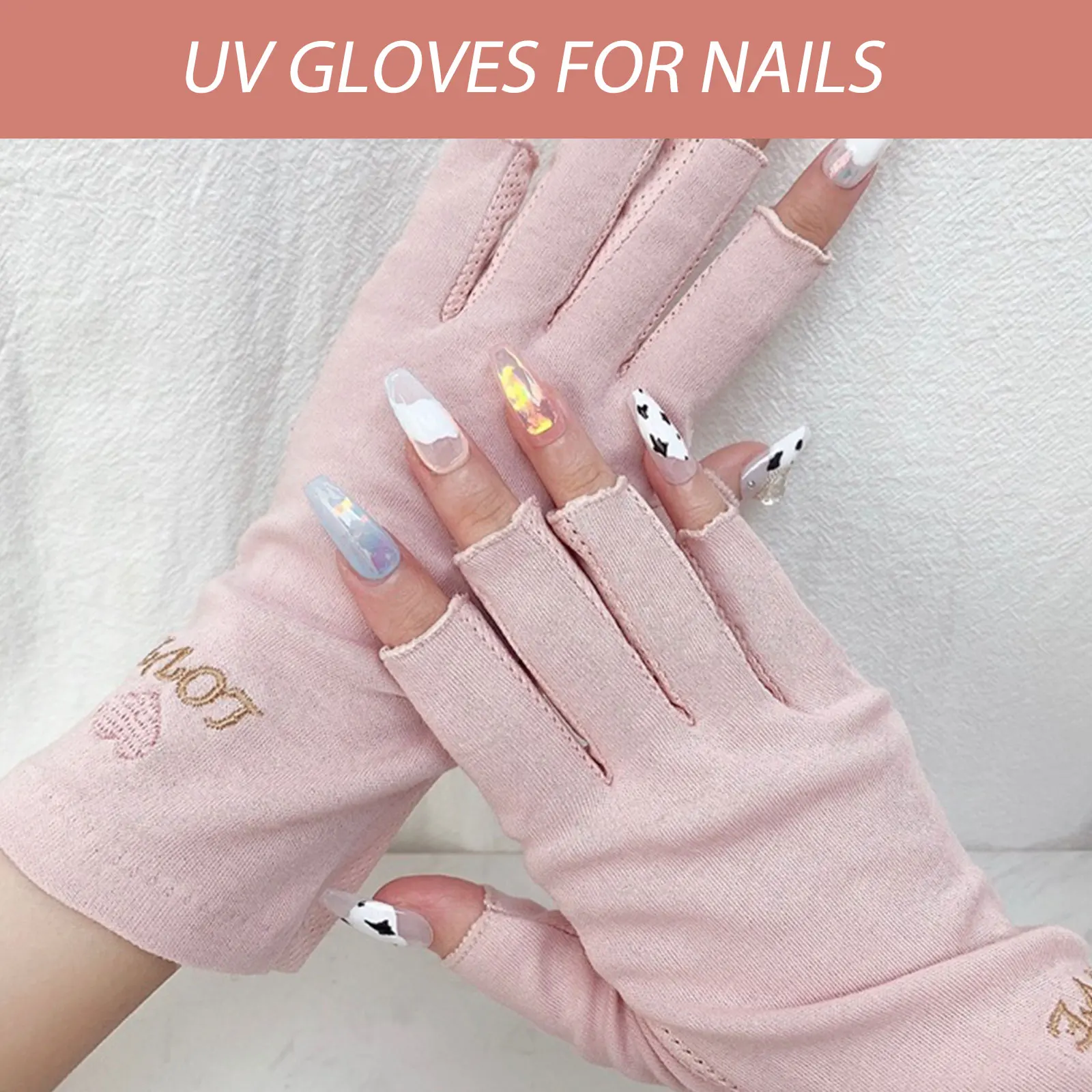 1pcs 1 Pair Protection For Nails Nail Art Manicure Hand Protectors Anti Half Finger Salon Uv Gloves Heat Resistant Breathable Uv
1pcs 1 Pair Protection For Nails Nail Art Manicure Hand Protectors Anti Half Finger Salon Uv Gloves Heat Resistant Breathable Uv