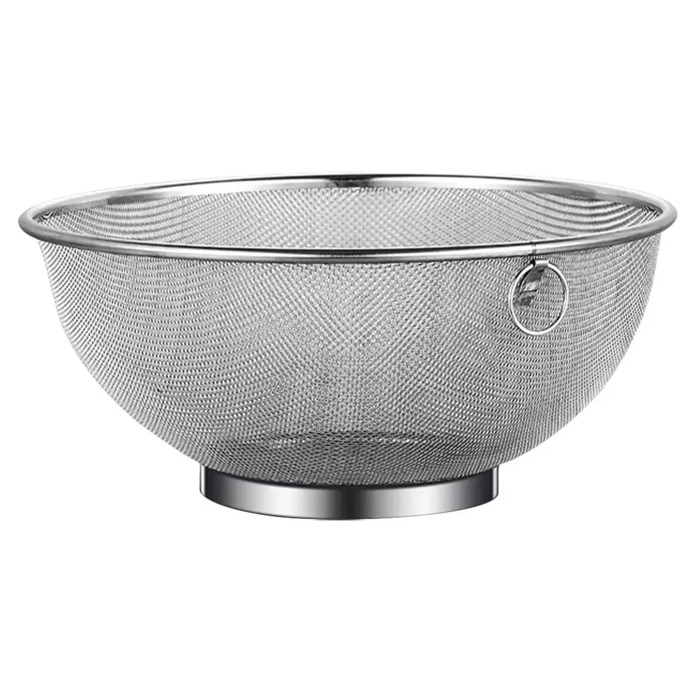 Stainless Steel Frying Strainer Bowl Filter Household Colander Fine Mesh Sieve Strainers
Stainless Steel Frying Strainer Bowl Filter Household Colander Fine Mesh Sieve Strainers