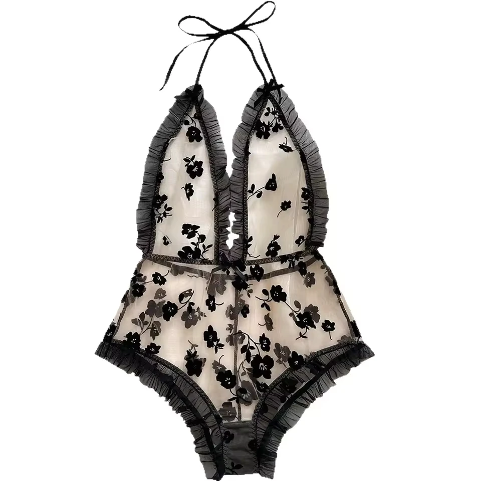 Erotic Women Western Style Lace Trim Mesh Sensual See Through Breathable Comfortable Alluring Attractive Premium Erotic Bodysuit
Erotic Women Western Style Lace Trim Mesh Sensual See Through Breathable Comfortable Alluring Attractive Premium Erotic Bodysuit