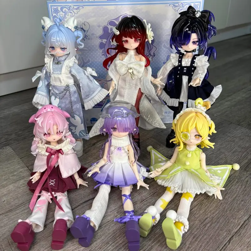 Come4free Mitian Ocean Gem Series 1/8 Scale Movable Joint Bjd Doll Blind Box Collectible Figure Mystery Box Girl Surprise Gift
Come4free Mitian Ocean Gem Series 1/8 Scale Movable Joint Bjd Doll Blind Box Collectible Figure Mystery Box Girl Surprise Gift