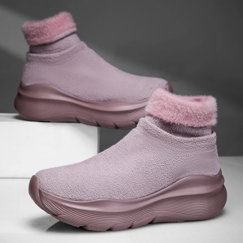 New Winter Simple Warm Mens Womens Sports Shoes Wear-resistant Snow Comforta Running Shoes High Top Lightweight Walking Shoes
New Winter Simple Warm Mens Womens Sports Shoes Wear-resistant Snow Comforta Running Shoes High Top Lightweight Walking Shoes