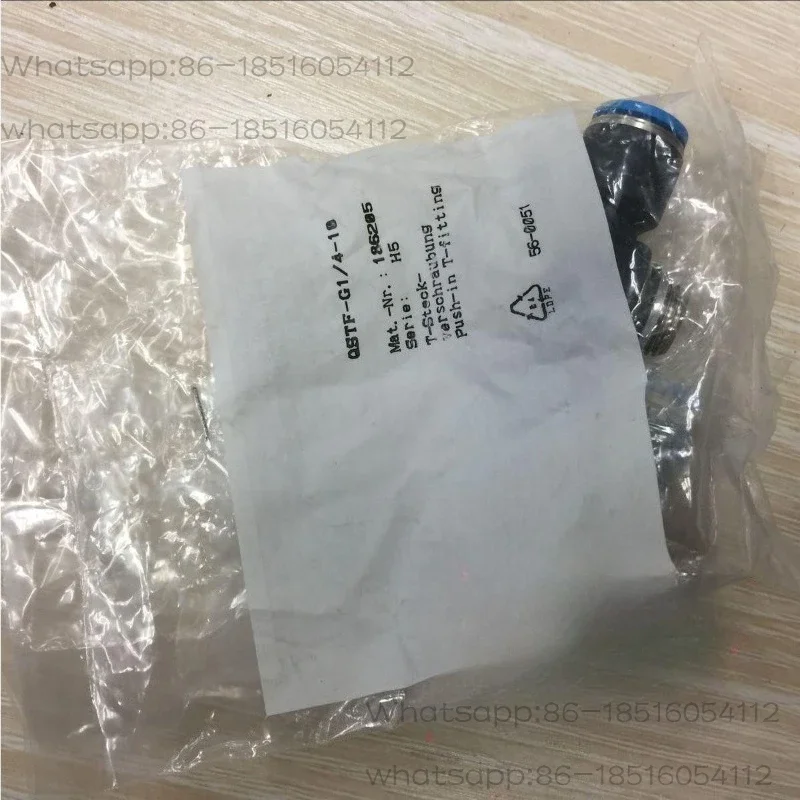 186205 ASTF-G1/4-10 Pneumatic Quick Plug T-Threaded Tee
186205 ASTF-G1/4-10 Pneumatic Quick Plug T-Threaded Tee