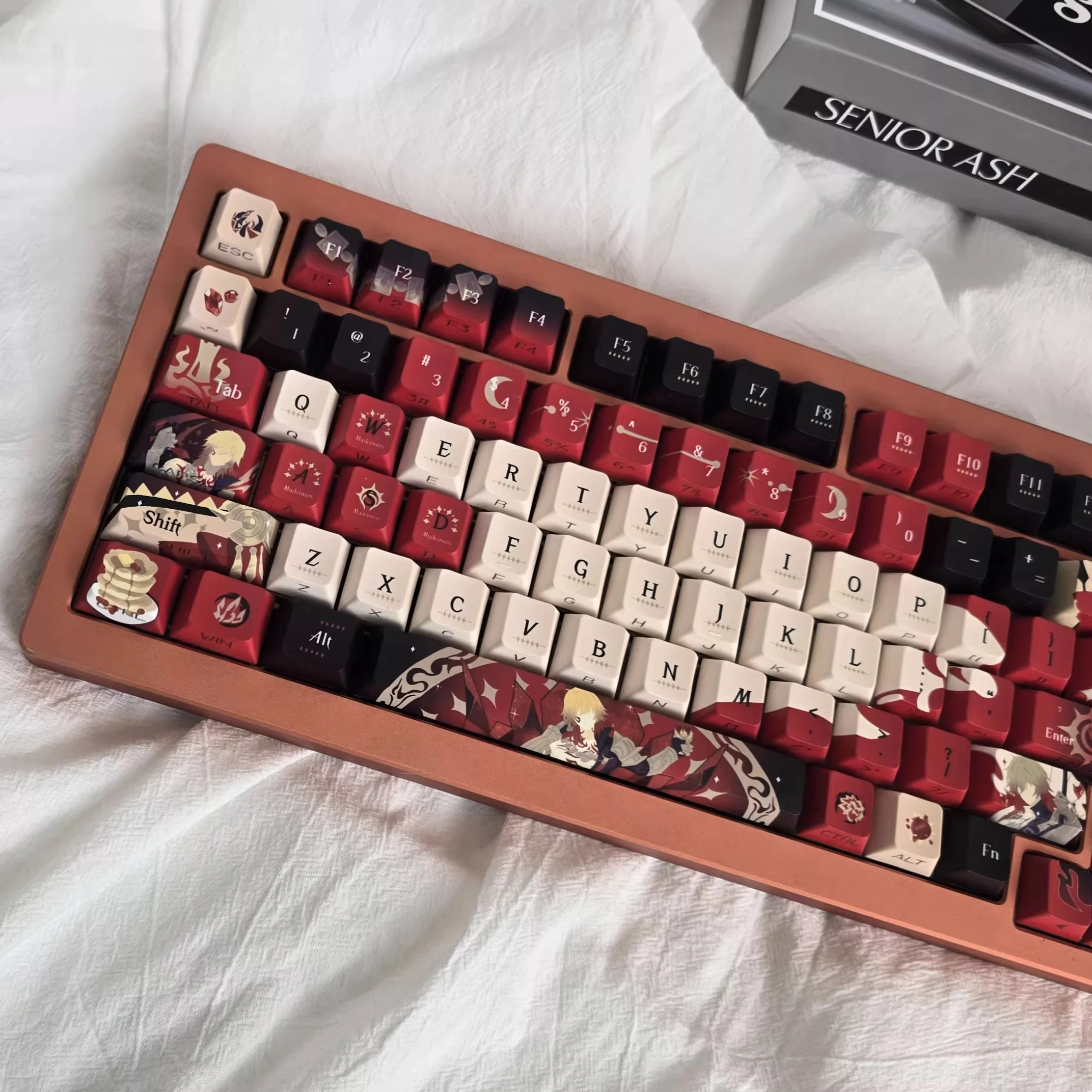 Набор колпачков Mydeimos Cherry MOA Profile Honkai: Star Rail Theme, колпачки для клавиш в стиле аниме, сублимация из ПБТ, изготовленная на заказ механическая колпачок для клавиатуры
Набор колпачков Mydeimos Cherry MOA Profile Honkai: Star Rail Theme, колпачки для клавиш в стиле аниме, сублимация из ПБТ, изготовленная на заказ механическая колпачок для клавиатуры